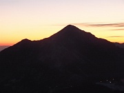 54 Monte Gioco nella contoluce del tramonto